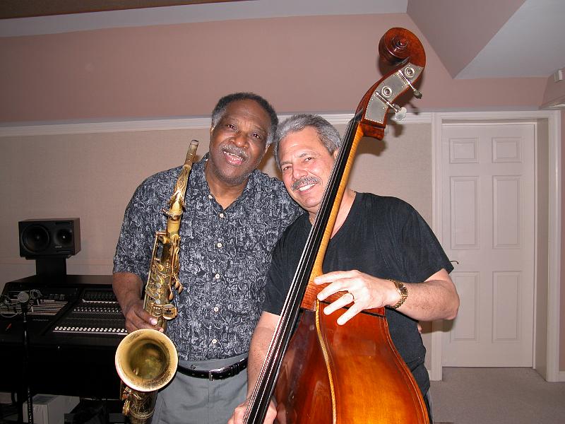 Houston Person, Frank Marino.JPG - Houston Person and Frank Marino